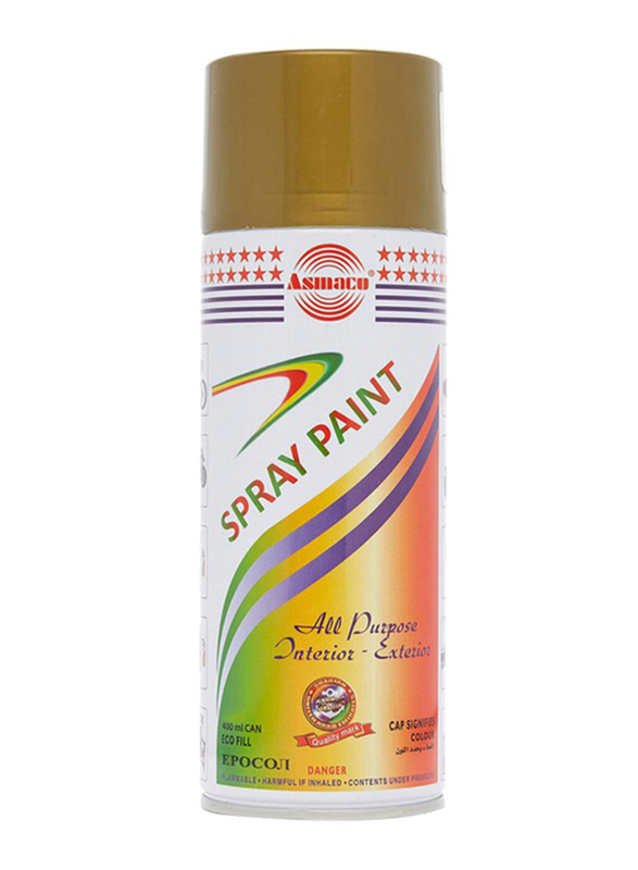 

Asmaco Spray Paint, 400ml, Gold
