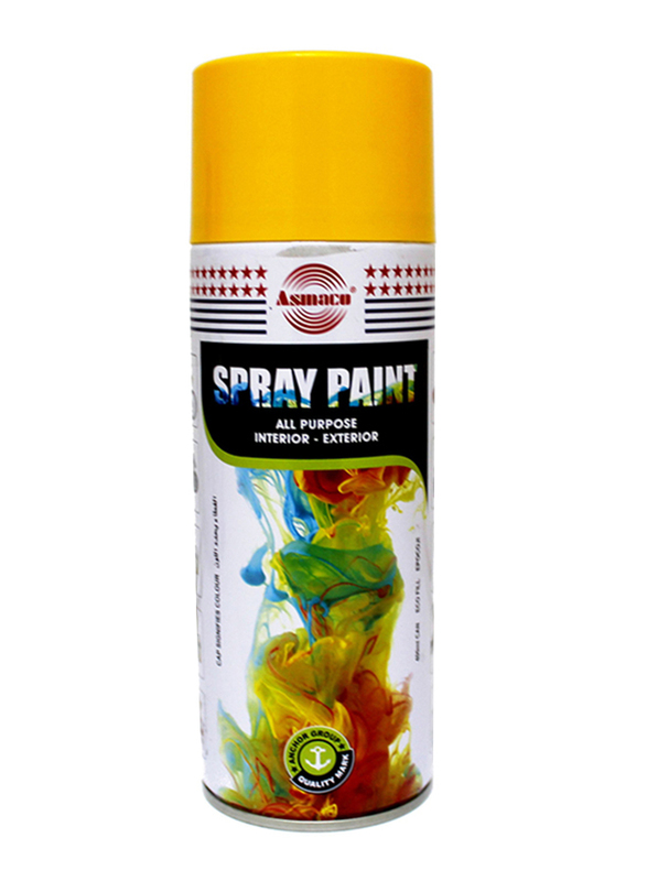 

Asmaco Spray Paint, DXB17, 400ml, Yellow