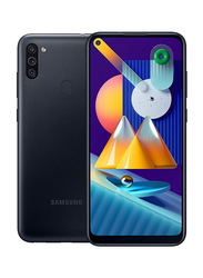Samsung Galaxy M11 32GB Black, 3GB RAM, 4G LTE, Dual Sim Smartphone, UAE Version