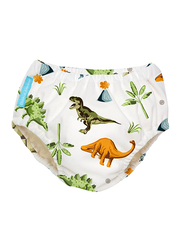 Charlie Banana Dinosaurs Reusable Swim Diaper, Medium, 1 Count