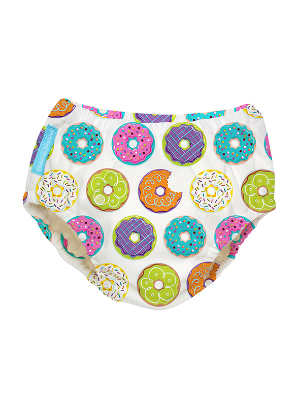 Charlie Banana Delicious Donuts Reusable Swim Diaper, Large, 1 Count