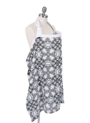 Bebe Au Lait Brooklyn Muslin Cotton Nursing Covers, 3CBMBY, Black/White