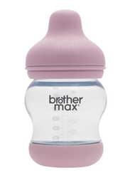 Brother Max + S teat PP Anti-Colic Baby Feeding Bottle 160ml, BM107P, Pink