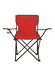 Y&D Camping Foldable Chair, 80 x 50 x 50cm, Red