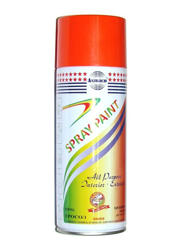

Asmaco 400ml Spray Paint, Orange