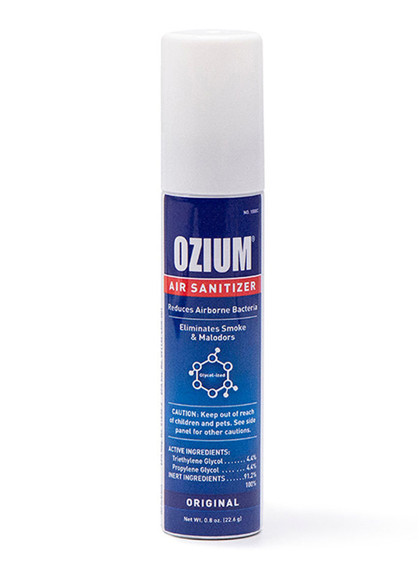 

Ozium Original Air Sanitizer Spray, 0.8ounce, OZ-1, Blue