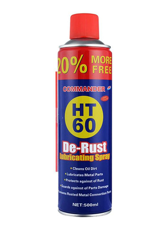 

LP 500ml De-Rust Lubricating Spray