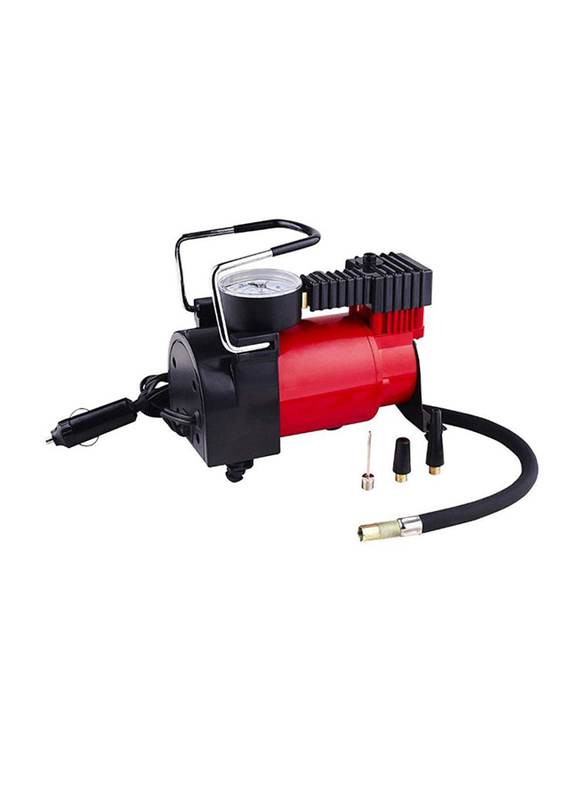 

Vitaly Portable Air Compressor Tire Inflator, Red/Black, 1 Piece