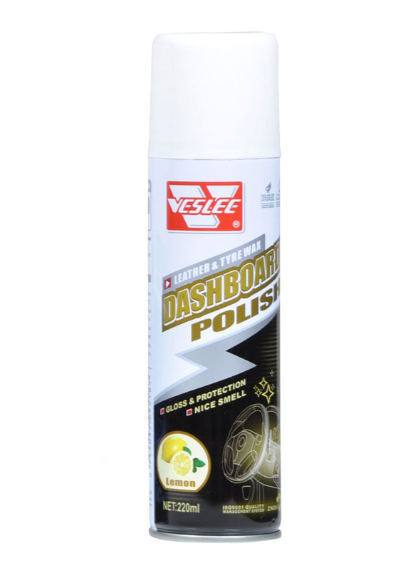 

Veslee 220ml Lemon Fragrance Dashboard Polish Wax for Car