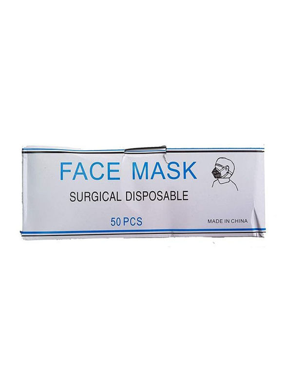 

KBT Surgical Disposable Face Mask, Blue, 50 Pieces