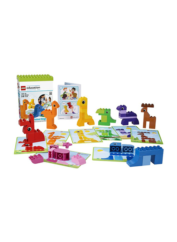 

Lego Education Animal Bingo Model Building Set, 49 Pieces, Ages 2+