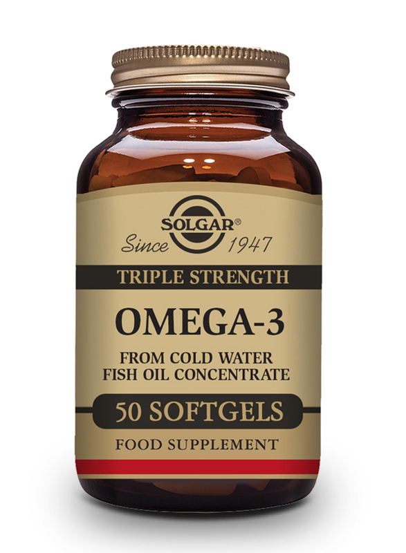 Solgar Triple Strength Omega-3 Food Supplement, 950mg, 50 Softgels