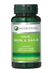 Nutritionl Hair, Skin & Nails Dietary Supplement, 60 Capsules