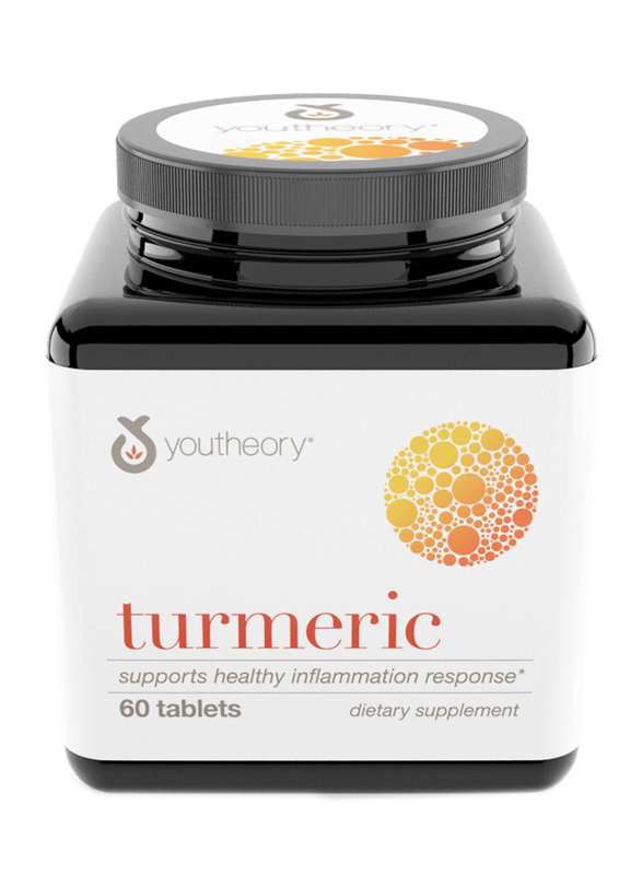 Youtheory Turmeric Dietary Supplement, 1000Mg, 60 Tablets