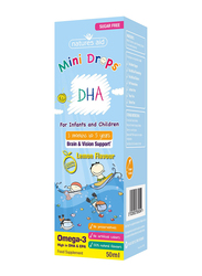 Nature's Aid DHA Mini Drops for Infants & Children Food Supplement, 50ml