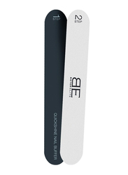 Beter Elite Extra-Fast Nail Buffer, Black/White