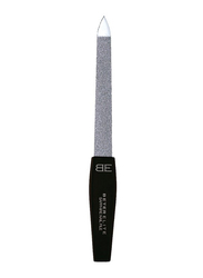 Beter Elite Sapphire Nail File, Black/Silver