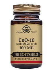 Solgar CoQ-10 Food Supplement, 100mg, 30 Softgels
