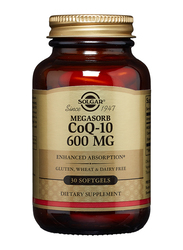 Solgar Megasorb CoQ-10 Dietary Supplement, 600mg, 30 Softgels