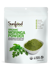 Sunfood Superfoods Organic Moringa Powder Herbal Supplement, 227gm