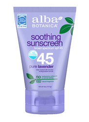 Alba Botanica Soothing Pure Lavender SPF 45 Sunscreen, 118ml