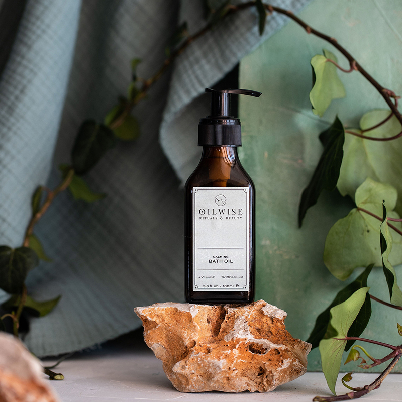 Oilwise Calming Essential Bath Oil, 100ml