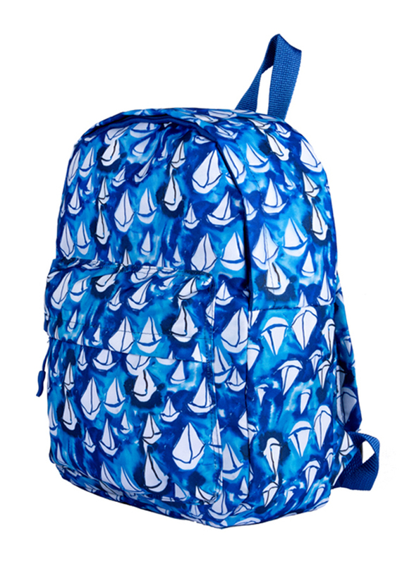 BiggDesign Anemoss Sailboat Backpack, Blue