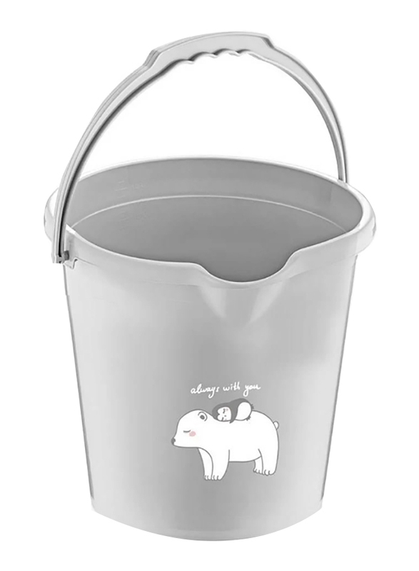 Babyjem 6-Piece Baby Bath Set, 0-3 Months, Grey