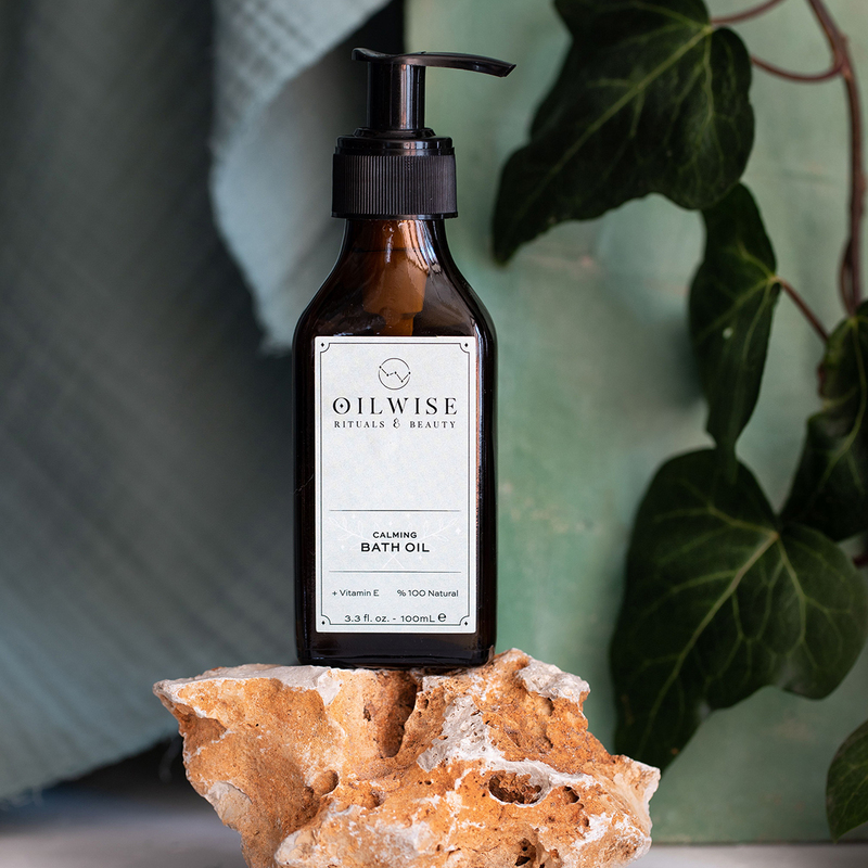 Oilwise Calming Essential Bath Oil, 100ml