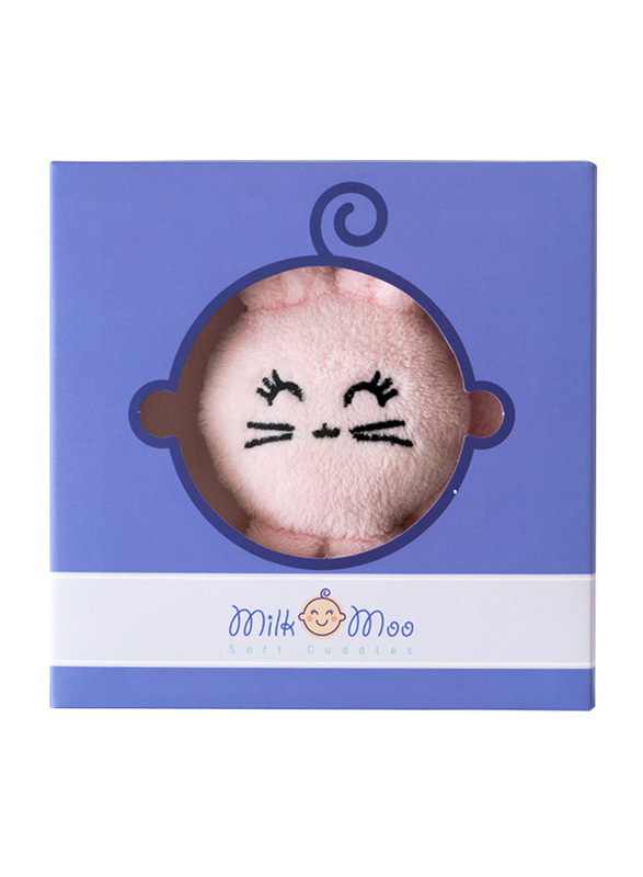 Milk & Moo Chancin Security Baby Blanket, Pink