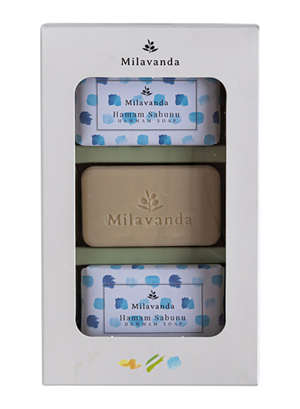 Milavanda Hamam Soap Bar, 3 Pieces