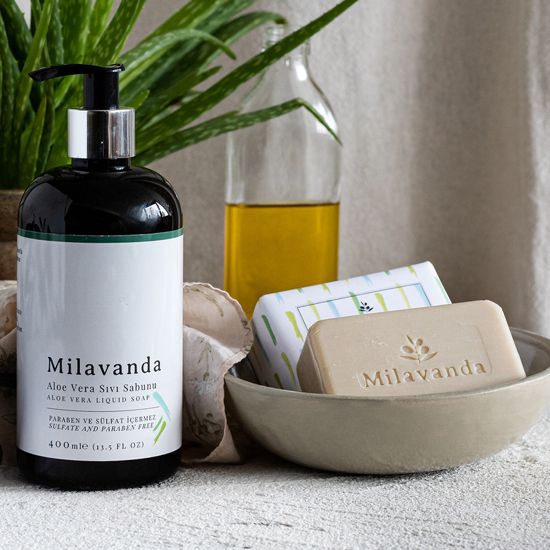 Milavanda Aloe Vera Liquid Hand Soap, 400ml