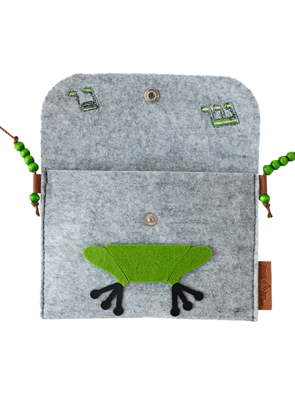 Milk & Moo Cacha Frog Kids Shoulder Bag, Special Design, Cross body and Handbag for Girls, Multicolour