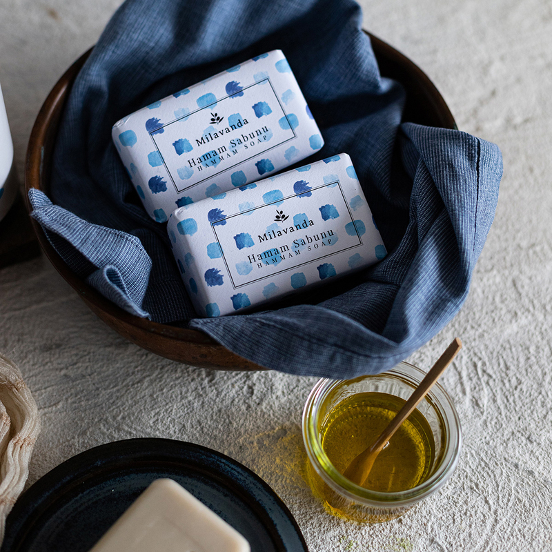 Milavanda Hamam Soap Bar, 3 Pieces