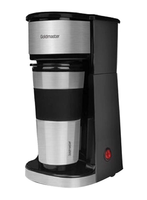 Goldmaster 450ml Passion Filter Coffee Machine, 750W, GM-7351, Black/Silver
