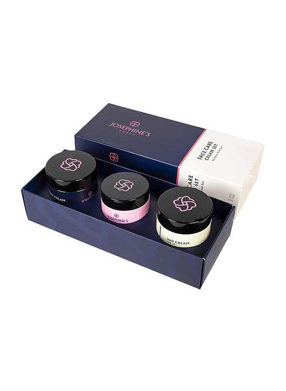 Josephine's Roses Facial Cream Set, 3-Pieces