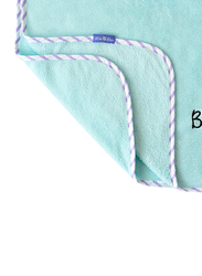 Milk & Moo 3-Piece Sangaloz Baby Receiving Blanket with Baby Pillow and Baby Security Lovey, Blue