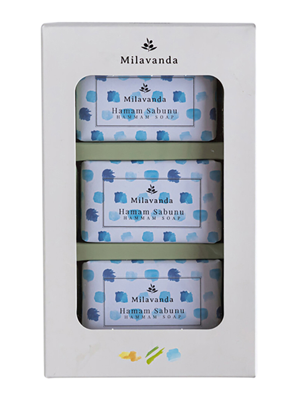 Milavanda Hamam Soap Bar, 3 Pieces