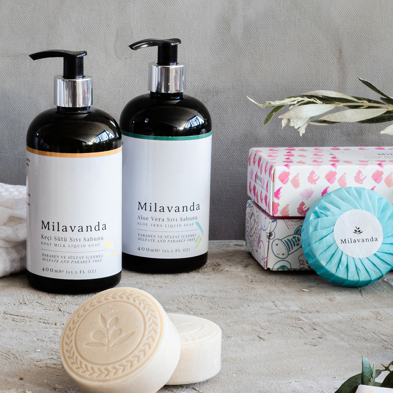 Milavanda Aloe Vera Liquid Hand Soap, 400ml