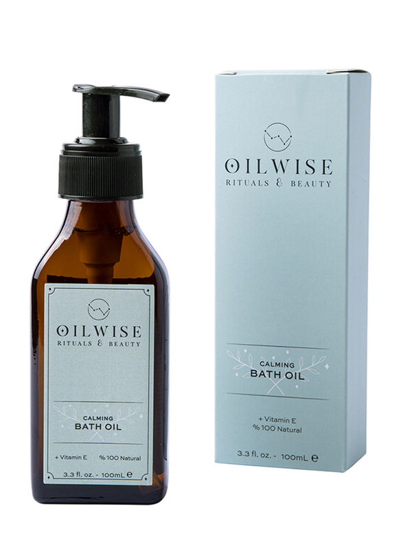 Oilwise Calming Essential Bath Oil, 100ml