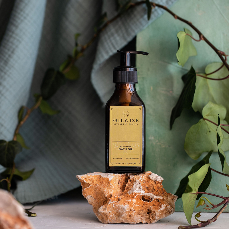 Oilwise Revitalize Bath Massage Oil, 100ml