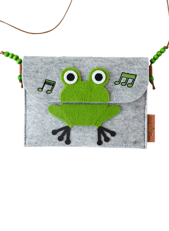 Milk & Moo Cacha Frog Kids Shoulder Bag, Special Design, Cross body and Handbag for Girls, Multicolour
