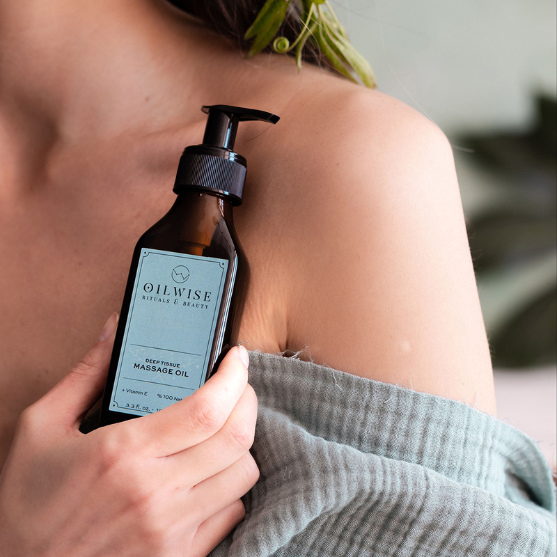 Oilwise Deep Tissue Massage Oil, 100ml