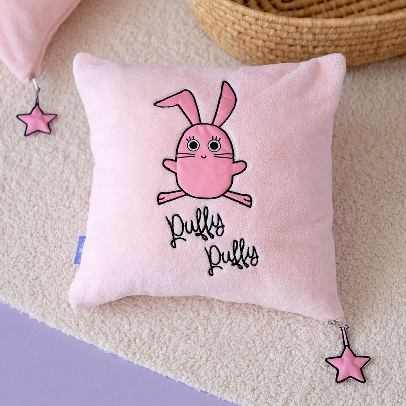 Milk & Moo Chancing Baby Pillow, Pink