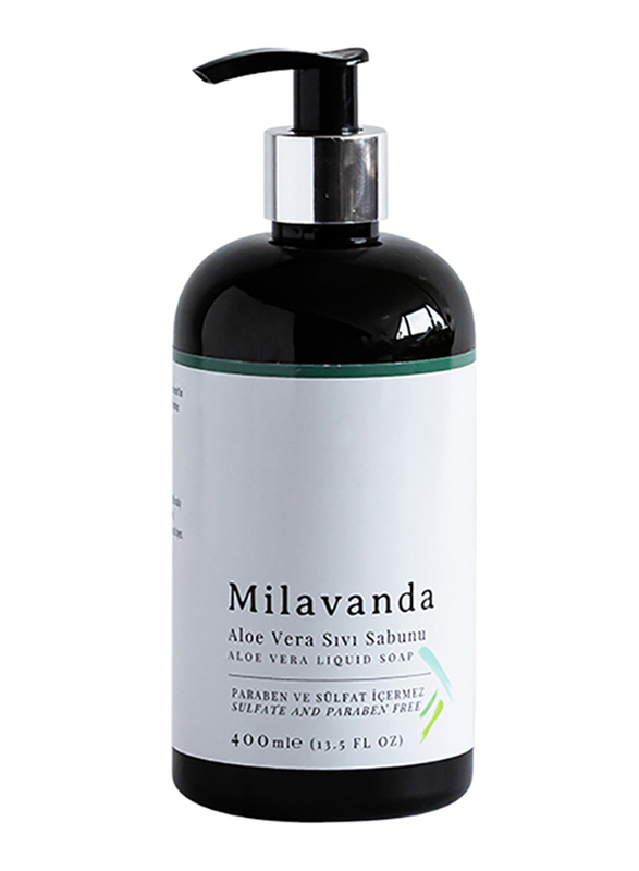 Milavanda Aloe Vera Liquid Hand Soap, 400ml
