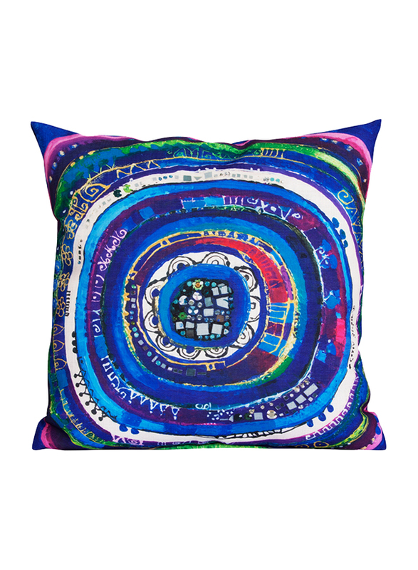 BiggDesign Evil Eye Pillow, Multicolor