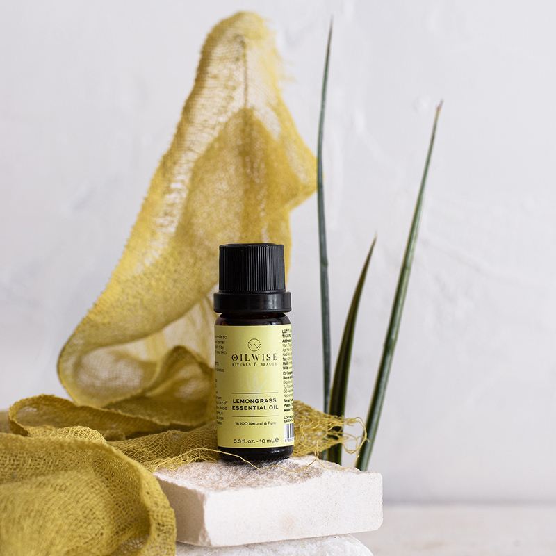 Oilwise Lemongrass Essential Massage Oil, 10ml