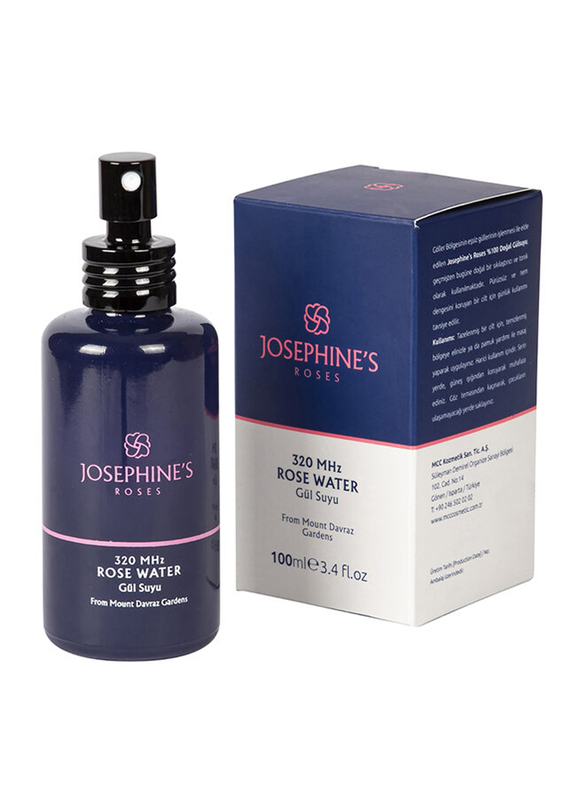 Josephine's Roses Rose Water Spray for Face and Body, 100ml