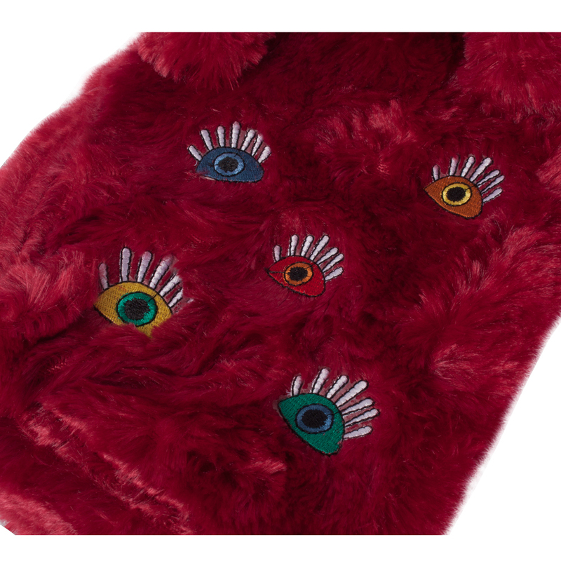 BiggDesign My Eyes on You Hot Water Bag, Red Wine, 1 Piece