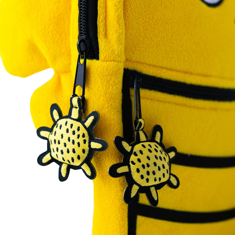 Milk&Moo Buzzy Bee Backpack for Kids, Yellow/Black